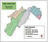 figure 3: Major Watersheds: Potomac Basin, West Virginia